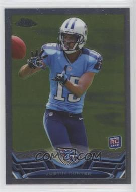 2013 Topps Chrome - [Base] #18.1 - Justin Hunter (Catching Ball)