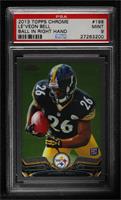Le'Veon Bell (Ball in Right Hand) [PSA 9 MINT]