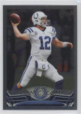 2013 Topps Chrome - [Base] #75.1 - Andrew Luck (Ball)