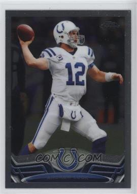 2013 Topps Chrome - [Base] #75.1 - Andrew Luck (Ball)