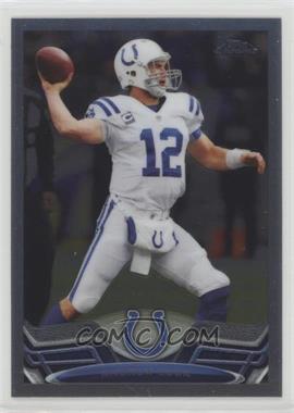 2013 Topps Chrome - [Base] #75.1 - Andrew Luck (Ball)