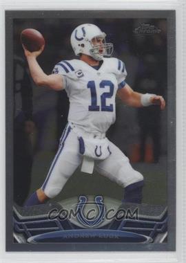 2013 Topps Chrome - [Base] #75.1 - Andrew Luck (Ball)