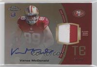 Vance McDonald #/50