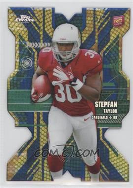 2013 Topps Chrome - Rookie Die-Cuts - Blue Refractor #RDC-ST - Stepfan Taylor /50