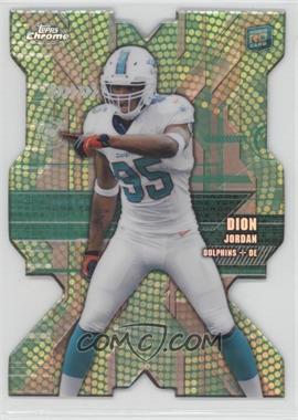 2013 Topps Chrome - Rookie Die-Cuts #RDC-DJ - Dion Jordan