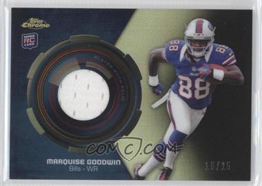 2013 Topps Chrome - Rookie Relics - Black Refractor #RR-MGO - Marquise Goodwin /25