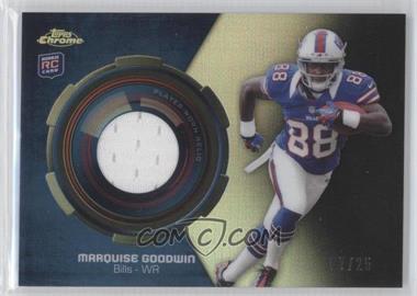 2013 Topps Chrome - Rookie Relics - Black Refractor #RR-MGO - Marquise Goodwin /25