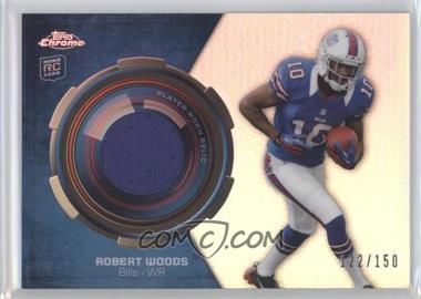 2013 Topps Chrome - Rookie Relics - Refractor #RR-RW - Robert Woods /150