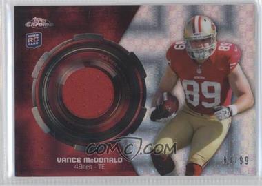 2013 Topps Chrome - Rookie Relics - X-Fractor #RR-VM - Vance McDonald /99