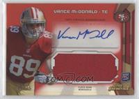 Vance McDonald #/75