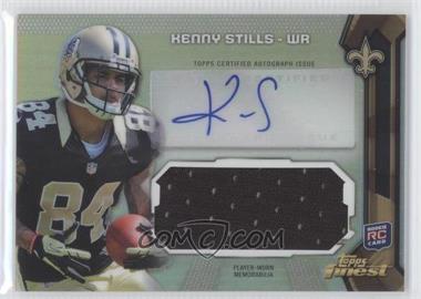 2013 Topps Finest - Autographed Jumbo Relic #AJR-KS - Kenny Stills