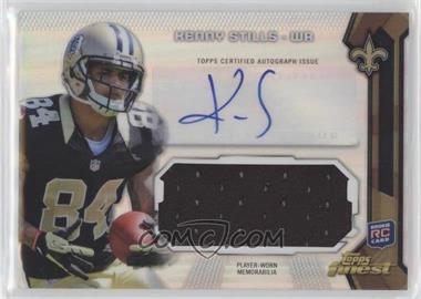 2013 Topps Finest - Autographed Jumbo Relic #AJR-KS - Kenny Stills