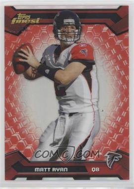 2013 Topps Finest - [Base] - Red Refractor #22 - Matt Ryan /50