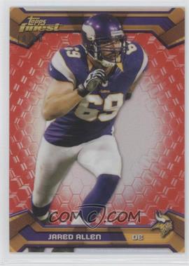 2013 Topps Finest - [Base] - Red Refractor #39 - Jared Allen /50