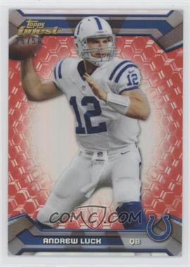 2013 Topps Finest - [Base] - Red Refractor #60 - Andrew Luck /50