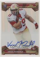 Vance McDonald [EX to NM] #/50