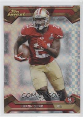 2013 Topps Finest - [Base] - X-Fractor #63 - Frank Gore