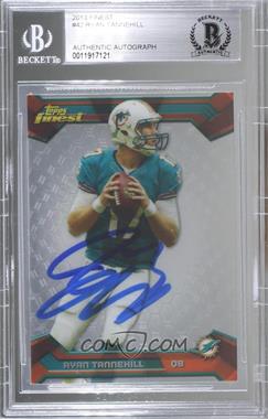 2013 Topps Finest - [Base] #42 - Ryan Tannehill [BAS BGS Authentic]