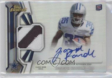 2013 Topps Finest - Rookie Autograph Patch #RAP-JR - Joseph Randle