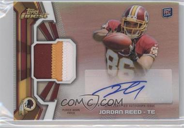 2013 Topps Finest - Rookie Autograph Patch #RAP-JRE - Jordan Reed