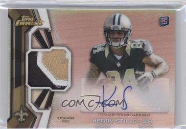 2013 Topps Finest - Rookie Autograph Patch #RAP-KS - Kenny Stills