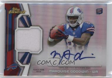2013 Topps Finest - Rookie Autograph Patch #RAP-MGO - Marquise Goodwin
