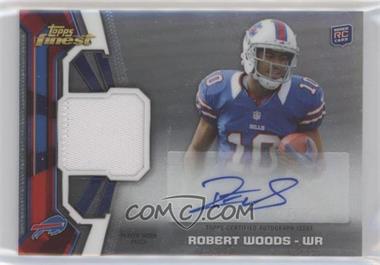 2013 Topps Finest - Rookie Autograph Patch #RAP-RW - Robert Woods