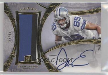 2013 Topps Five Star - [Base] - Jumbo Gold #131 - Rookie Patch Autograph - Gavin Escobar /55