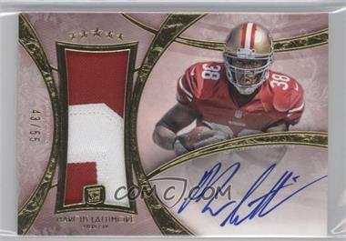 2013 Topps Five Star - [Base] - Jumbo Gold #133 - Rookie Patch Autograph - Marcus Lattimore /55