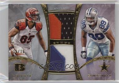 2013 Topps Five Star - Dual Patch #FSDP-EE - Tyler Eifert, Gavin Escobar /15