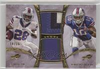 C.J. Spiller, Robert Woods #/15