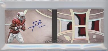 2013 Topps Five Star - Futures 4-Piece Autographed Book - Rainbow Patch #FSFA4-ST - Stepfan Taylor /5