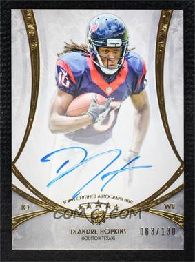 2013 Topps Five Star - Futures Autographs #FSFA-DH - DeAndre Hopkins /130