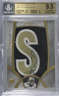 2013 Topps Five Star - Letters #FSL-KS - Kenny Stills /1 [BGS 9.5 GEM MINT]