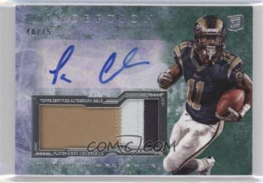 2013 Topps Inception - Autograph Jumbo Patch - Green #IAJP-TA - Tavon Austin /75