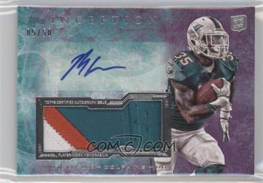 2013 Topps Inception - Autograph Jumbo Patch - Purple #IAJP-MGI - Mike Gillislee /50