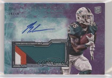 2013 Topps Inception - Autograph Jumbo Patch - Purple #IAJP-MGI - Mike Gillislee /50