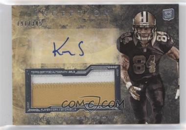 2013 Topps Inception - Autograph Jumbo Patch #IAJP-KS - Kenny Stills /345 [EX to NM]