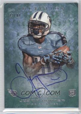 2013 Topps Inception - [Base] - Green #118 - Justin Hunter /99