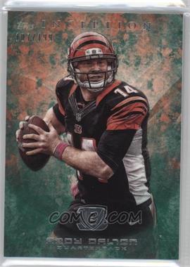 2013 Topps Inception - [Base] - Green #4 - Andy Dalton /199