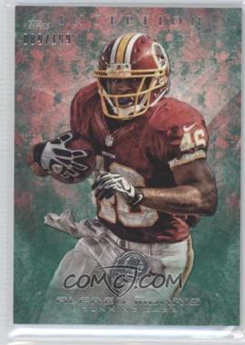 2013 Topps Inception - [Base] - Green #47 - Alfred Morris /199