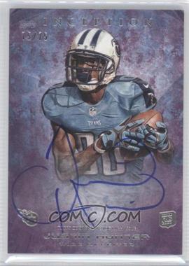 2013 Topps Inception - [Base] - Purple #118 - Justin Hunter /75