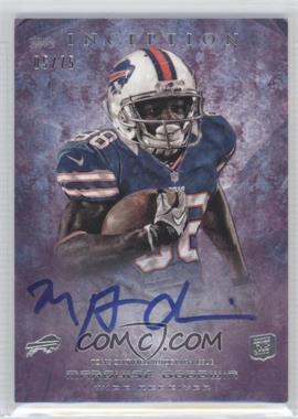 2013 Topps Inception - [Base] - Purple #133 - Marquise Goodwin /75