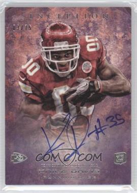 2013 Topps Inception - [Base] - Purple #138 - Knile Davis /75