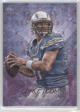 2013 Topps Inception - [Base] - Purple #55 - Philip Rivers /95