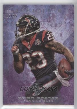 2013 Topps Inception - [Base] - Purple #69 - Arian Foster /95