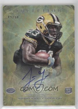2013 Topps Inception - [Base] - Yellow #136 - Johnathan Franklin /50 [EX to NM]