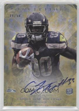 2013 Topps Inception - [Base] - Yellow #139 - Christine Michael /50