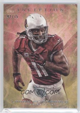 2013 Topps Inception - [Base] - Yellow #27 - Larry Fitzgerald /75