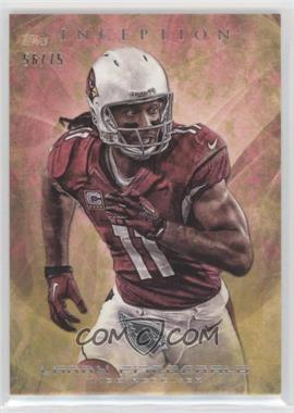 2013 Topps Inception - [Base] - Yellow #27 - Larry Fitzgerald /75